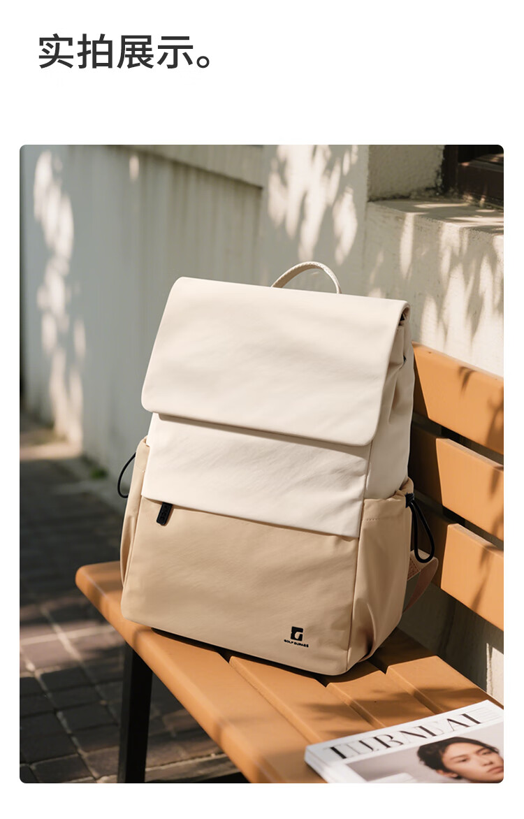 GOLF Backpack for Men And Women, Travel Laptop Bag, Lightweight Outdoor Sports Backpack for Students And Business Trips 6