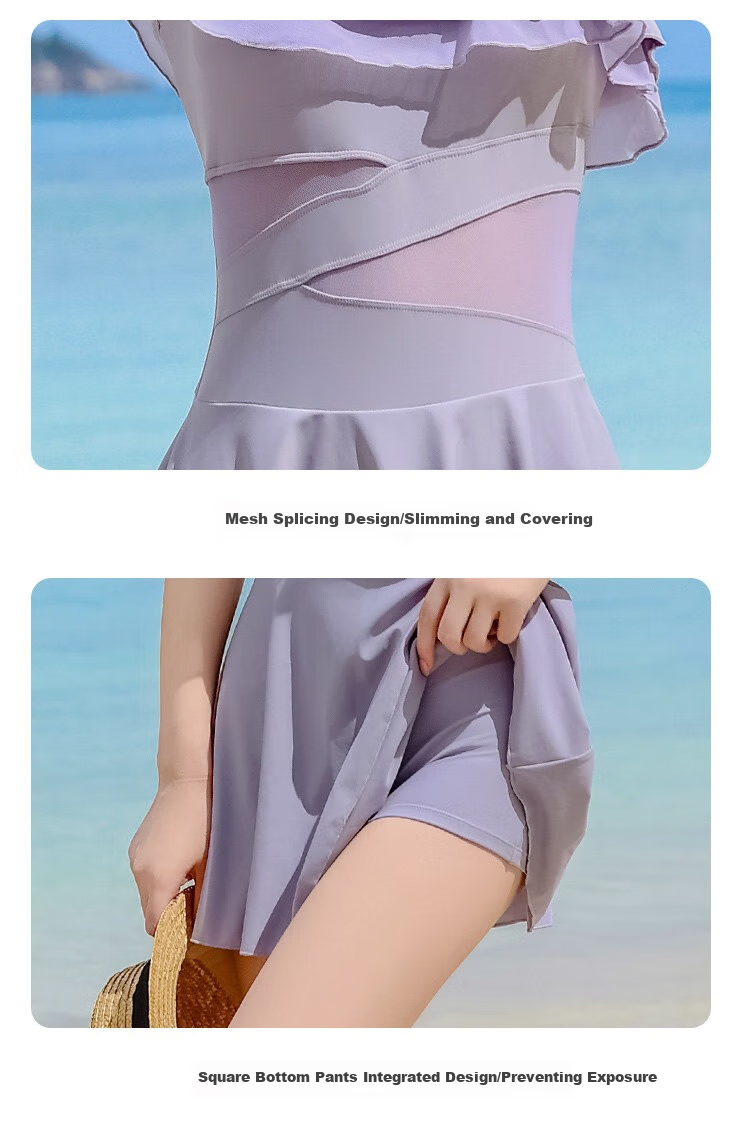 Barbie One-Piece Spaghetti Strap Swimsuit for Women, Sexy Plus Size, Slimming, Beach Vacation Surfing Swimwear 11