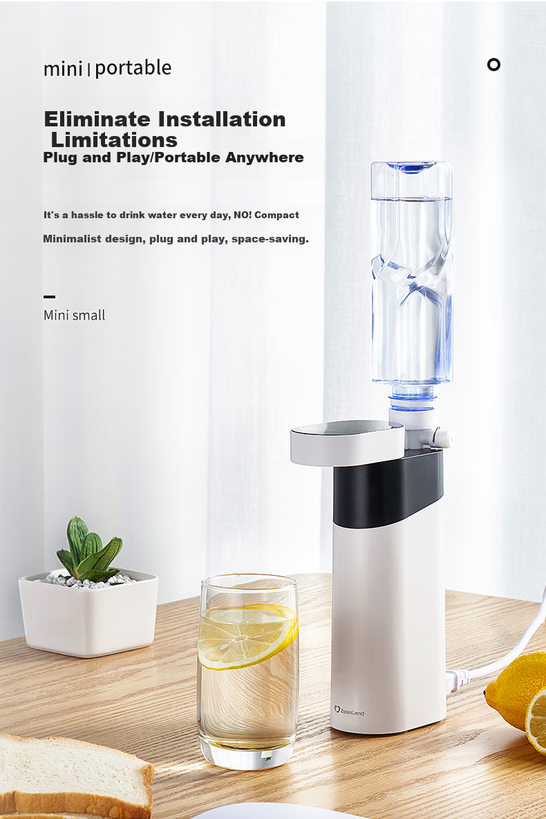 Zhuolang Portable Electric Kettle, Hot Water Boiler, Instant Heating Water Dispenser, Mini Travel Kettle, ZL-2019 6