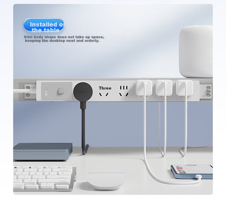 BULL Lightning Protection PDU Desktop Overload And Overpower Protection Under-Desk Gaming Cabinet Socket/power Strip/extension Cord/surge Protector, 8 Outlets with Master Switch, 1.8 Meters, GNE-P108ET 7