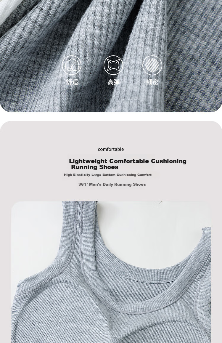 LangSha Women's Camisole Tank Top with Built-In Bra Pads, Modal Undershirt, Spring New Style, No Need to Wear Underwear, Beautiful Back Design, Outer Wear Base Layer 5