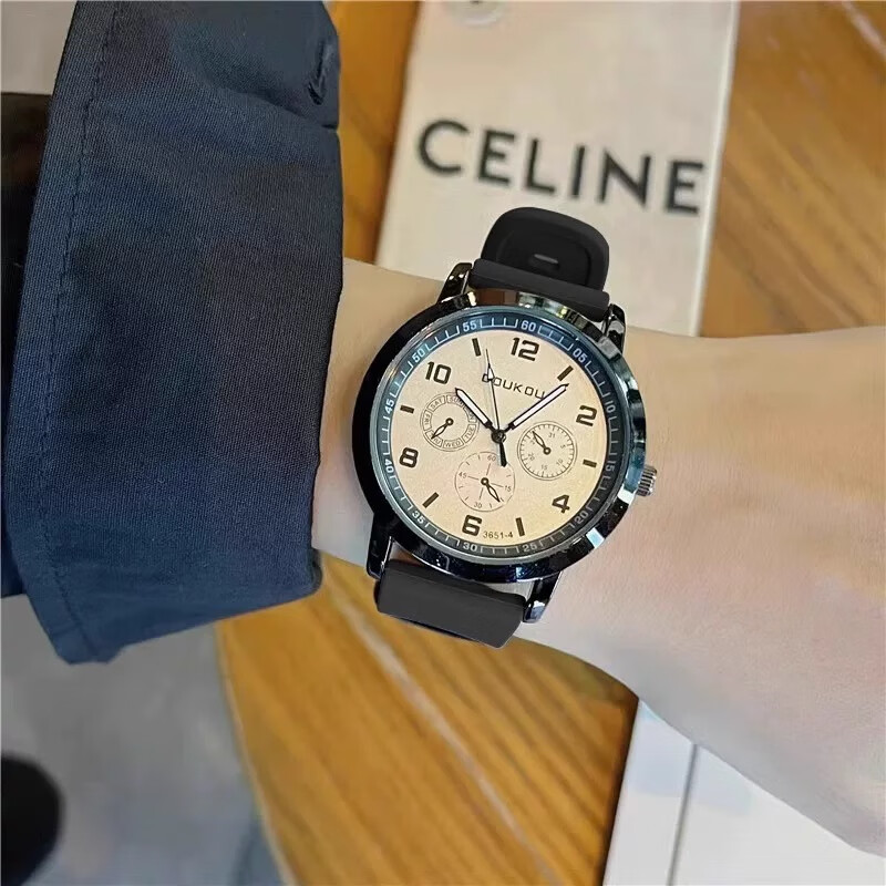 GEORGCOUNT American Retro Exam Watch for Women And Men, Youth Middle School And High School Students, Silent Waterproof Quartz Watch