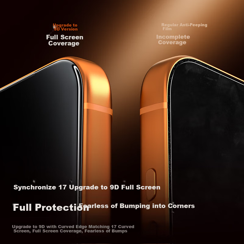 Защитное стекло PISEN для Apple iPhone 17 Pro Max, полное покрытие, антибликовое, антипесковое, защитное стекло 2 шт.