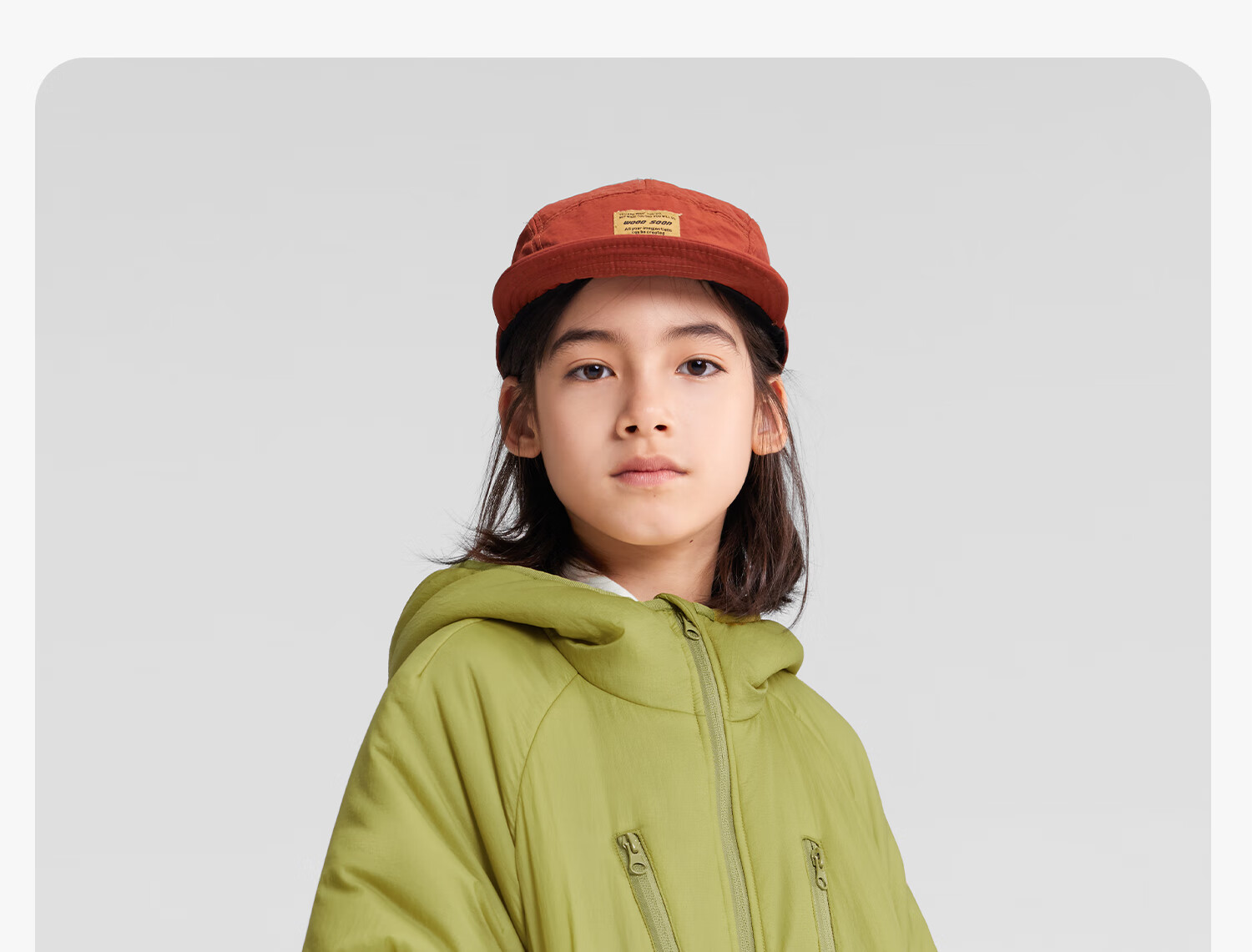 Zoxi Children's Cotton Jacket 3M Thinsulate 2025 New Winter Boys Lightweight Padded Coat Yellow-Green 130 36