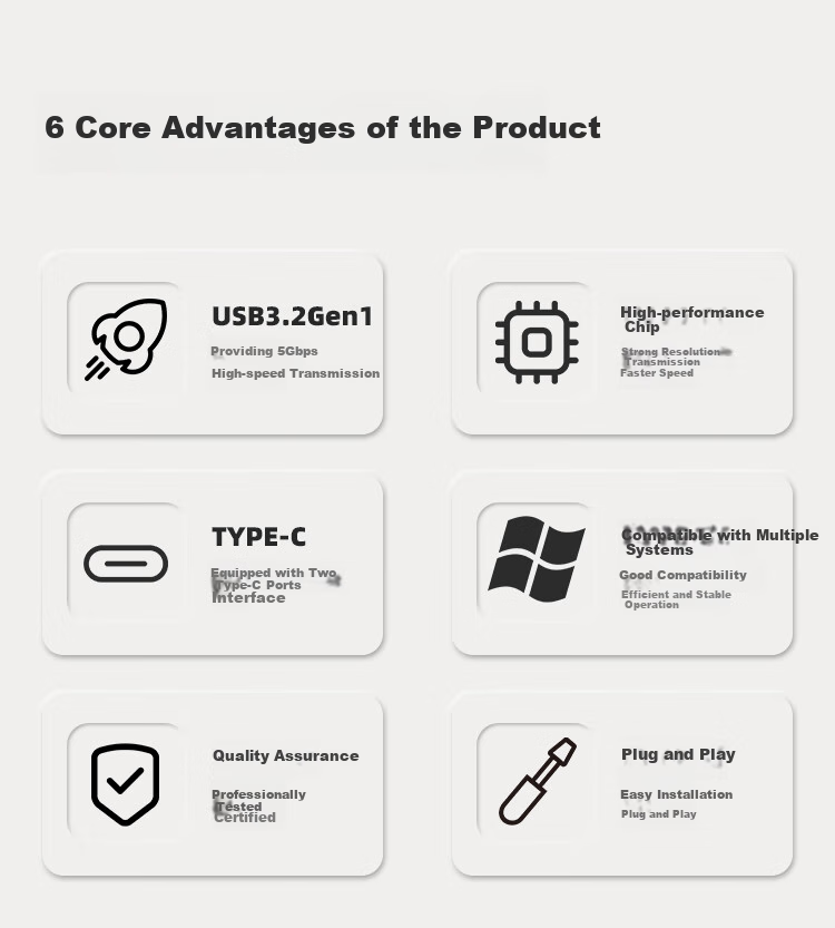 MOGE Type-C Expansion Card PCIe x4 to Dual Type-C Adapter Card 10Gbps Gen2 Plug-and-Play Power-Free MC2121 2