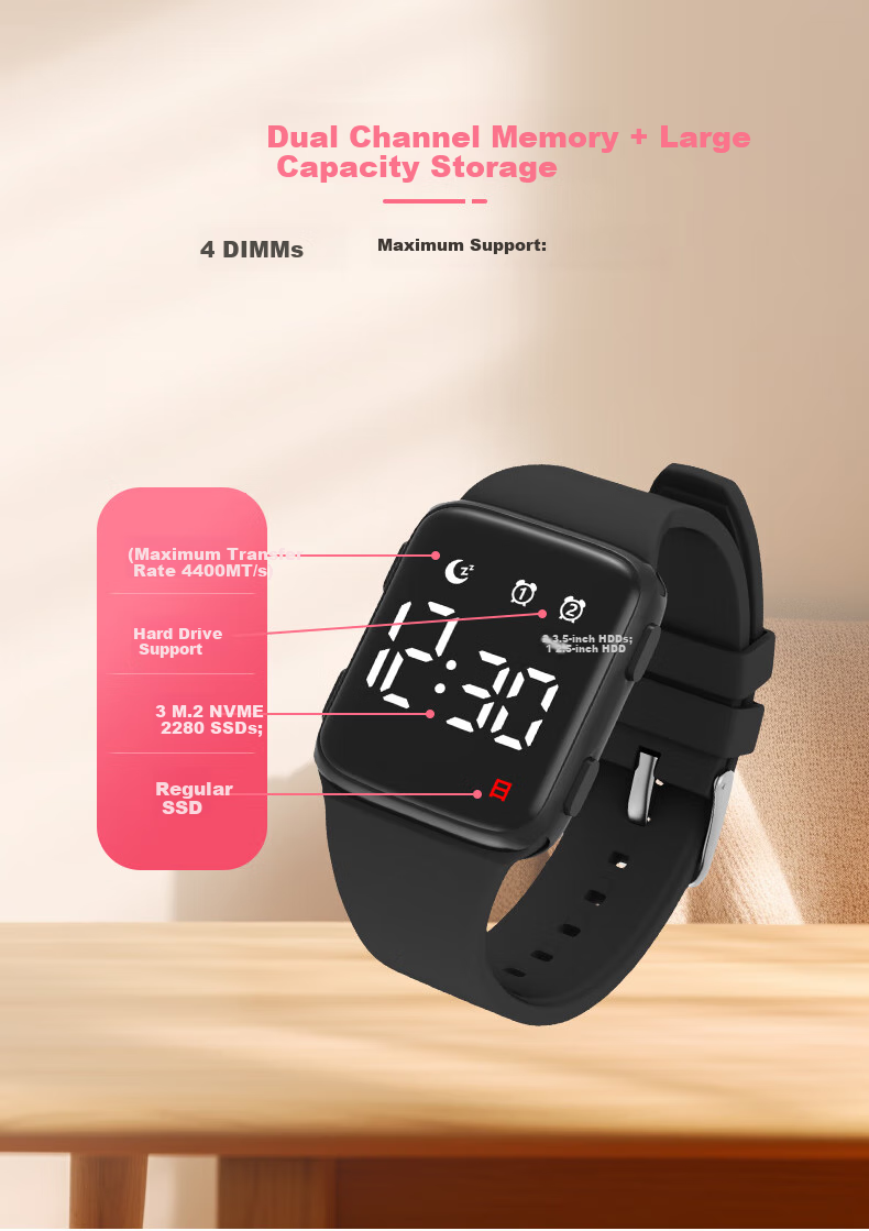 GEORGCOUNT Unisex Teenage Waterproof Luminous 2025 New Sports Electronic Watch for Boys Children 11