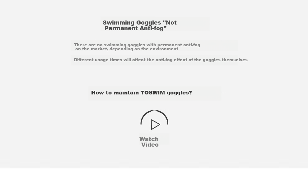 TOSWIM Swimming Goggles, Waterproof And Anti-Fog, High-Definition, Suitable for Men And Women, Large Frame, Fish Belly White, -2.00 Diopters 15