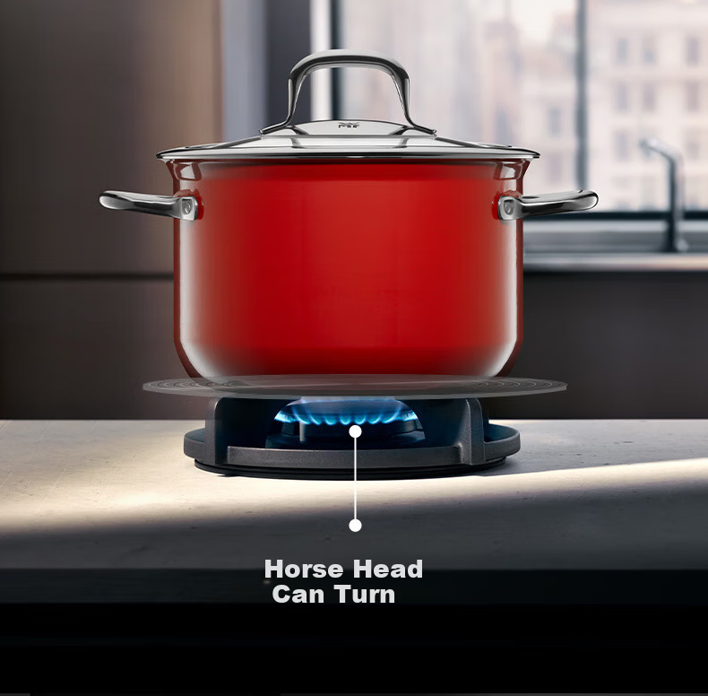 WMF Futenbao Imported Cookware Non-Stick Pot for Soup And Stewing, Nai Cai Rice Light Soup Pot 24cm White Housewarming Kitchen Essential 16