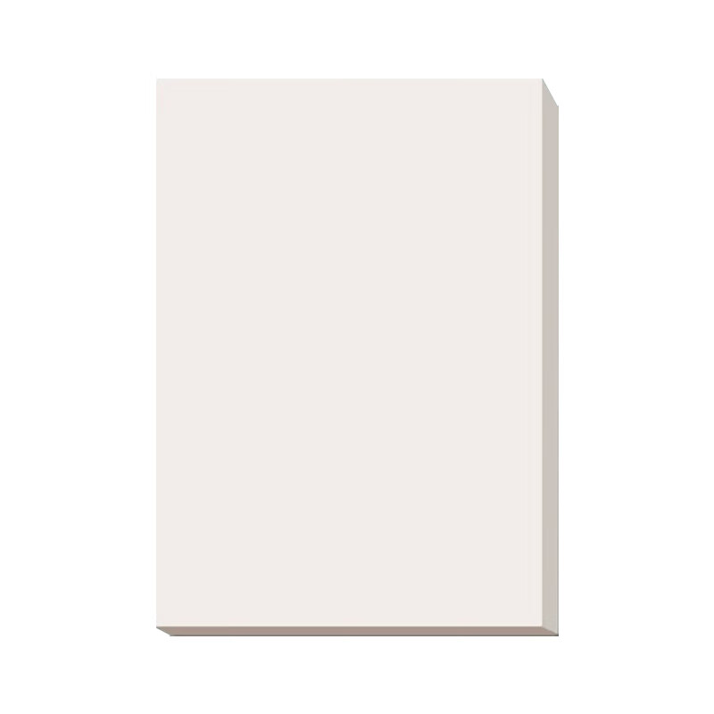 Jufu B5 Large Capacity Draft Notebook 100 Sheets Blank Draft Paper Notebook for Middle and High School Calculations Single Volume