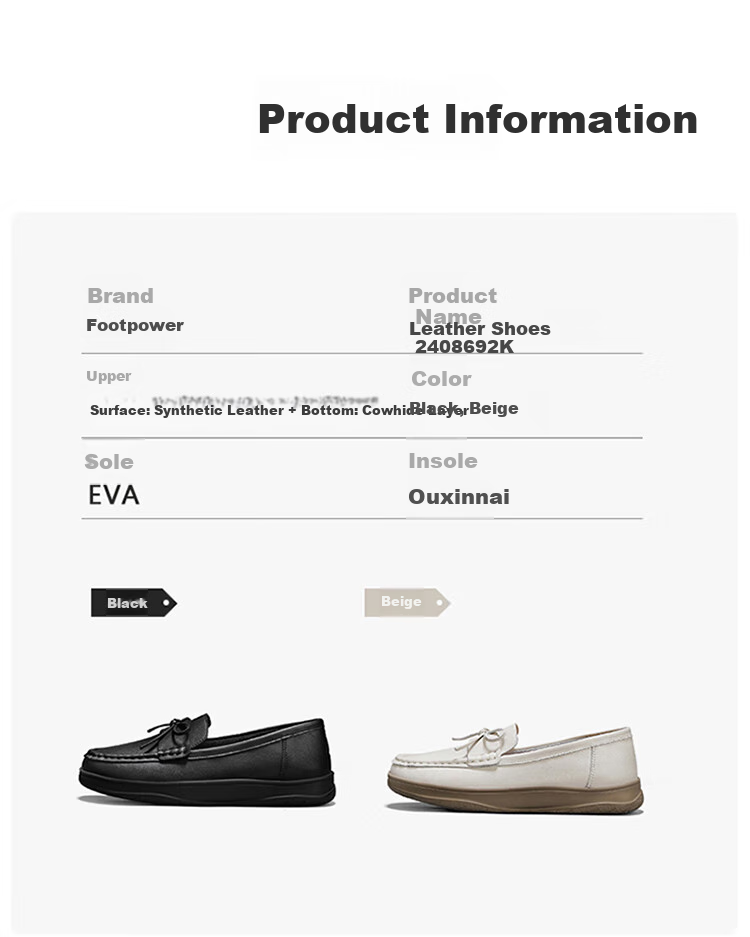 Zulijian Elderly Women's Shoes, Summer 2026, Breathable Low-Cut Flats, Mom Shoes, Ladies Casual Leather Shoes, 8692K Beige, Size 41 12