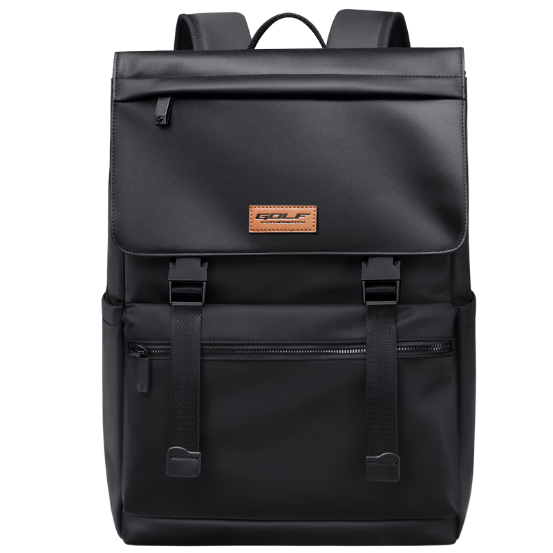 GOLF Backpack for Men And Women, Travel Laptop Bag 15.6/16 Inch, Student Bookbag with Flip Cover, Contrasting Colors, Business Trip Backpack