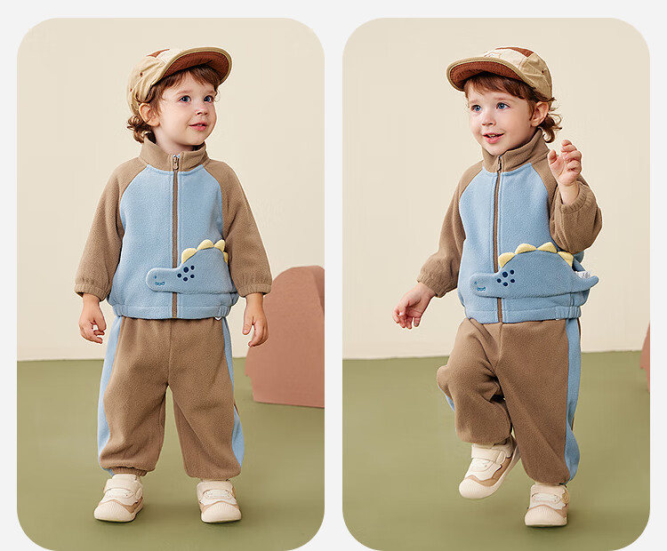 Minibala Kids Anti-Static Long Sleeve Set with Pants Winter 2025 6