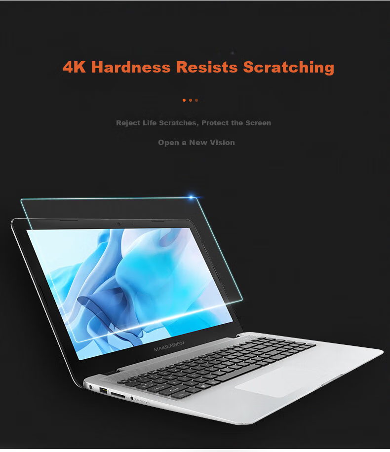 ECOLA Laptop Screen Protector, Frosted Anti-Reflective Anti-Scratch 14-Inch 16:9 Universal Screen Protector, 2-Pack LCD-2EL143 3