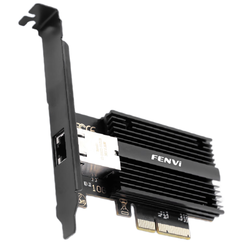 Fenvi 10G PCI-E Wired Network Card AQC113 Desktop NAS Server Gaming Ethernet RJ45 High-Speed Expansion Card