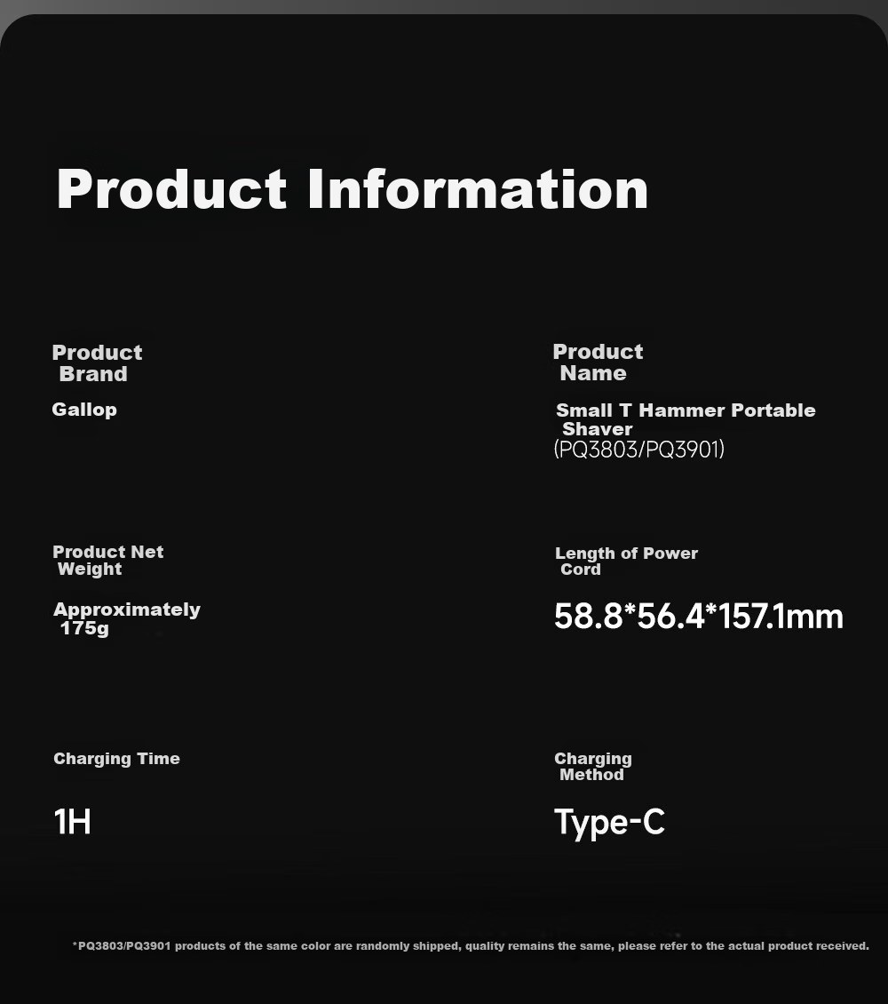 POVOS Electric Shaver, Mini Portable Full-Body Alloy Body, Washable, Fast Charging PQ3803 Modern Red, Daily Gift for Boyfriend, Husband, Father's Birthday Present 13