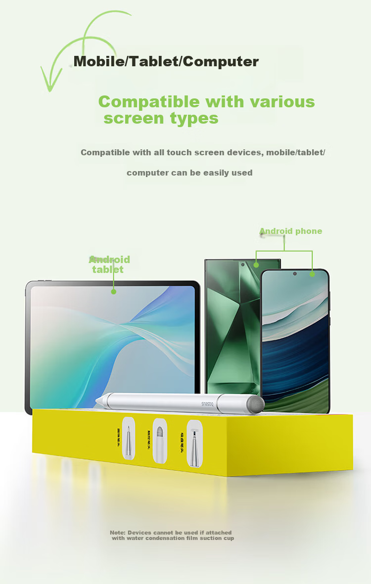 Baseus Capacitive Stylus Touch Pen Screen Pen Tablet Pen [Compatible with Phones And Tablets], Suitable for Huawei, Xiaomi, Honor, Samsung, Writing Pen for Matepad11.5s/air12 7