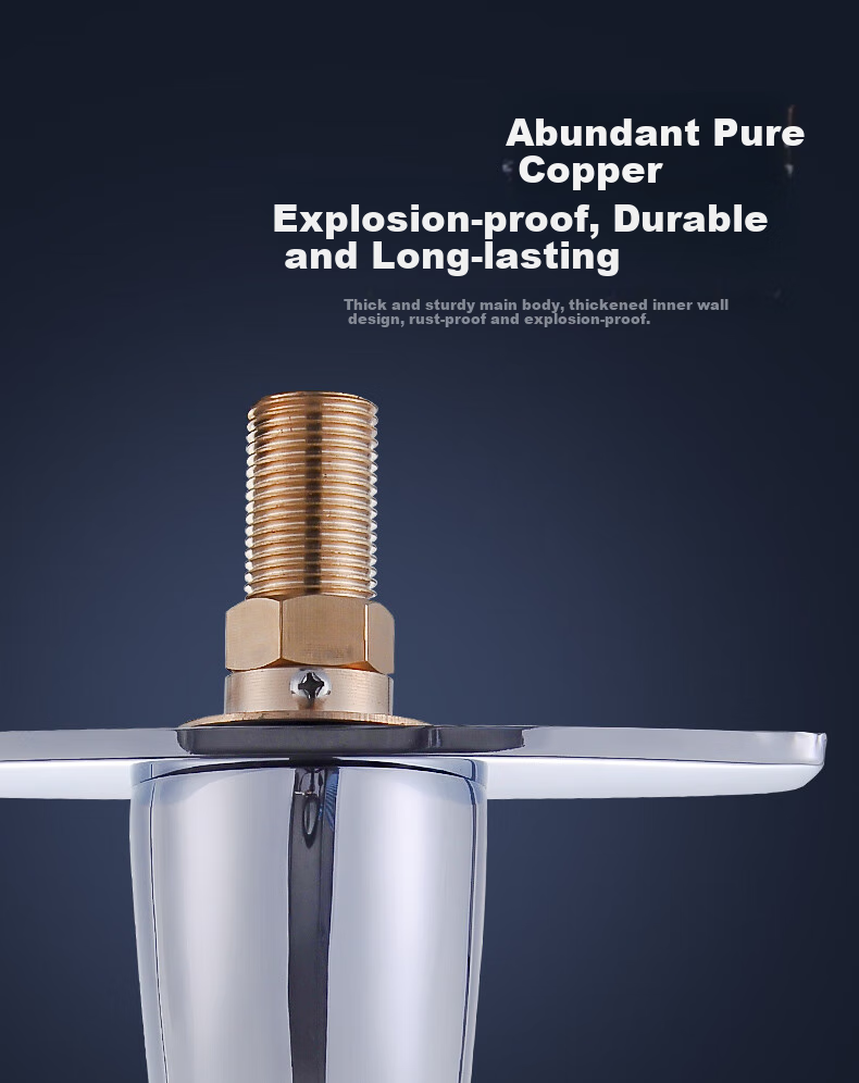 Interhasa! C202 Brass Automatic Sensor Faucet for Hot And Cold Water, Bathroom Sink And Washbasin Tap with Smart Sensor 8