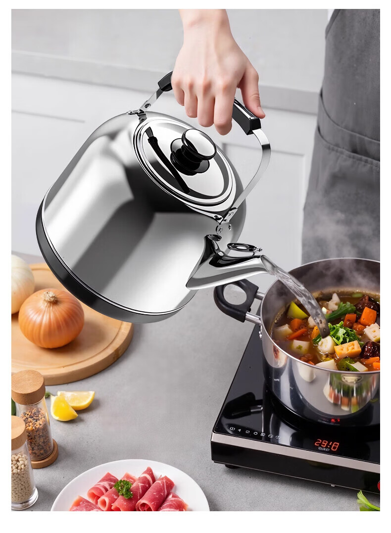 CHIGO Electric Kettle 5L Stainless Steel Automatic Temperature Control Water Boiler WM-150C 3