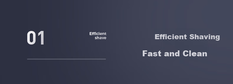 Qiman Electric Shaver Reciprocating Alloy Razor for Men with Three Heads Fully Washable Dry And Wet Dual Shaving Gift Box Set Birthday Present for Husband Or Boyfriend [Mid-Autumn Festival Gift] 5
