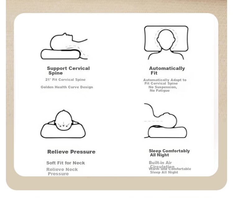 MINISO (MINISO) Ultra-Soft Pillow Core Designed for Low-Back People, Deep Sleep Cervical Support Pillow Core, Single Low Back Pillow 5