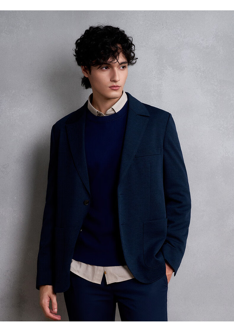 G2000 Men's Spring Autumn Comfortable Versatile Casual Blazer with Multi-Directional Stretch (Mall Edition) 13