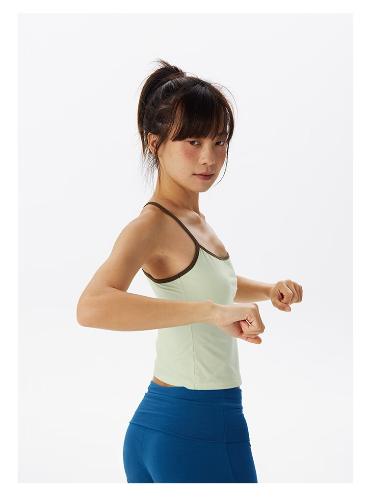 Crying Center CryingCenter 37.5™ Technology Sports Colorblock Waist-Cinching Tank Top Light Orange L 12