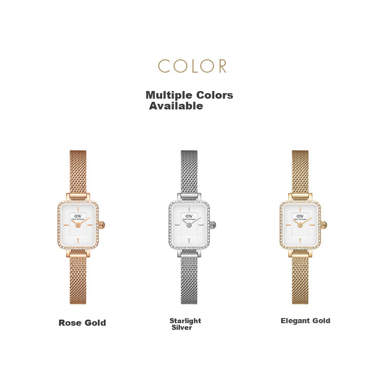 Daniel Wellington DW Women's Vintage Star Ring Small Square Quartz Watch Gift Box Birthday Present for Girlfriend DW731 10