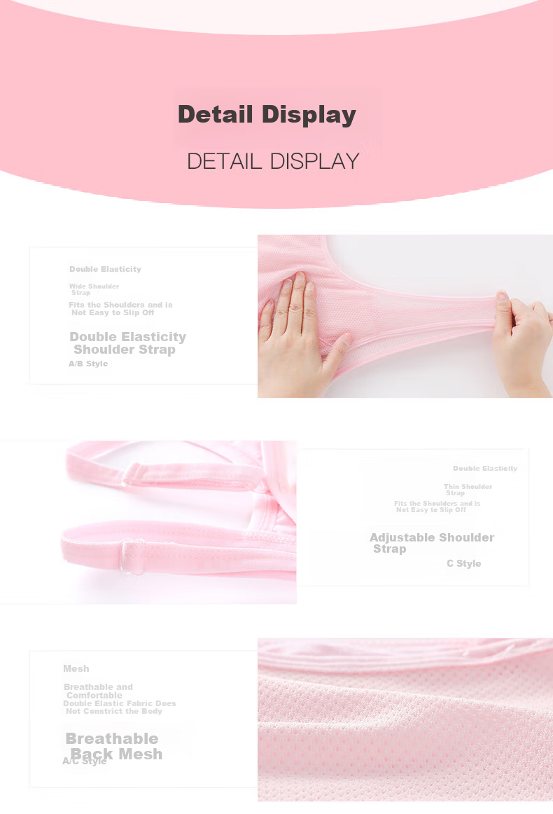 Hello Kitty Girls' Training Bra, Developmental Underwear, Breathable Camisole, Girls' Bra, Thin Summer Style, 88009 White-Pink, Size 150 9