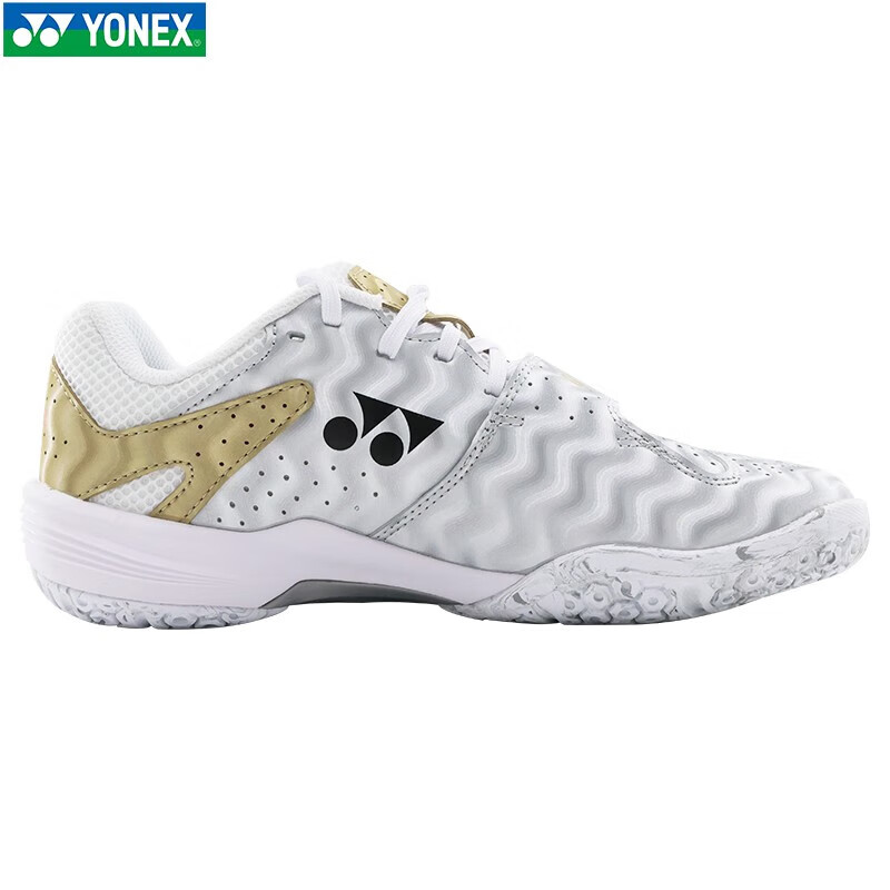 YONEX Badminton Shoes Spring Summer Professional Competition Training Cushioning Breathable Sports Shoes SHB520WCR White Blue Size 43 17