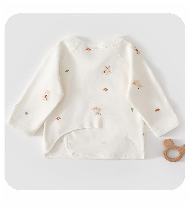 JOYNCLEON Half-Back Shirt Newborn Baby Summer Thin Clothes Delivery Room Monk Suit Infant Top Jlt202967 8