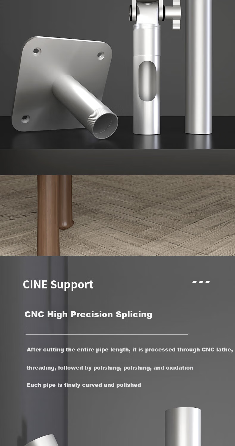 CINE Heavy-Duty Projector Ceiling Mount Bracket for Home Use, Compatible with XGIMI RSpro3 H6, Jianuo N1, Dangbei X5 X3, Hisense C1 Projectors, Hanging Bracket PH69-10 Silver 5