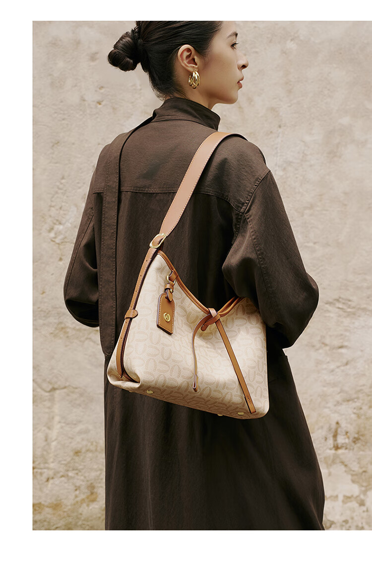 Aokang Women's Trendy Fashion Chic Tote Bag Commuter Versatile Shoulder Bag Birthday New Year Gift for Girlfriend Wife 6