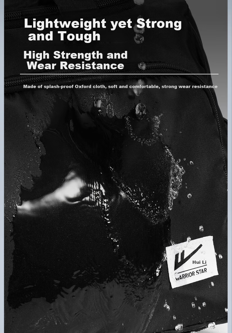Huili Travel Bag, Large Capacity for Men, Business Trip Handheld Luggage Bag, Lightweight Portable Storage Bag, Wet And Dry Separation Sports Fitness Bag for Wome 7