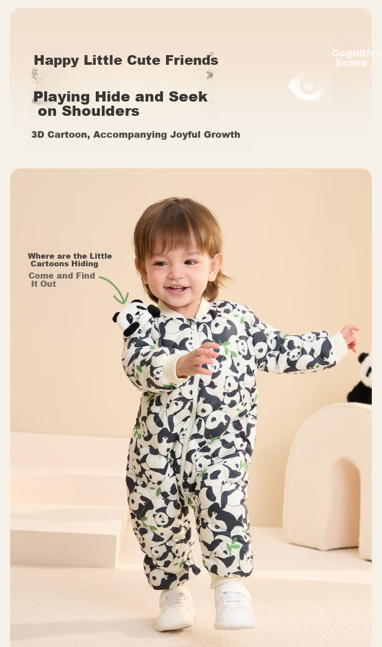 BALABALA Baby down Onesie for Boys And Girls, Winter Romper Cute Design 200424120201 3
