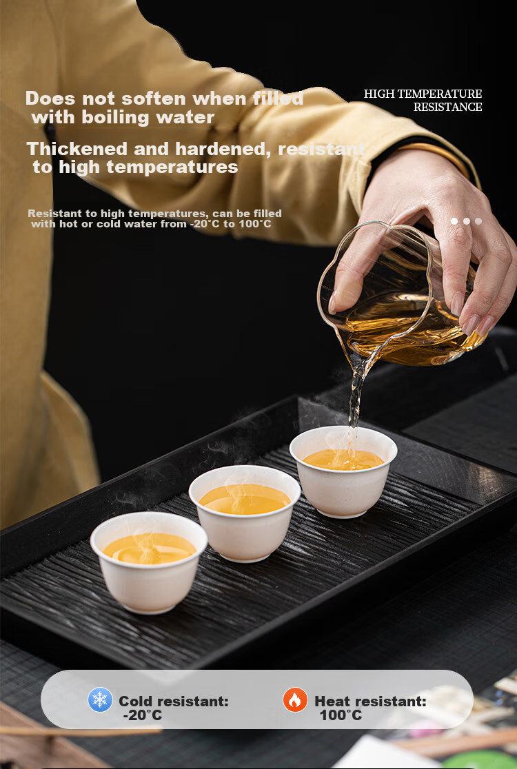 SHUANG YU Disposable Kung Fu Tea Cups, 60ml*200 Pieces, High-Quality Tasting Cups, Plastic Small Teacups, Water Cups with Storage Rack 3