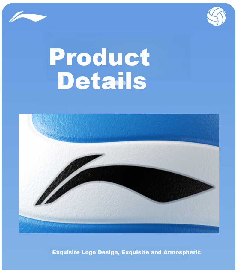 Li-Ning Volleyball Size 5 for Adults, Teenagers And Students, High School Entrance Exam Special Edition, PU Leather Material, Training And Competition Ball, Soft And Hard Shells 18