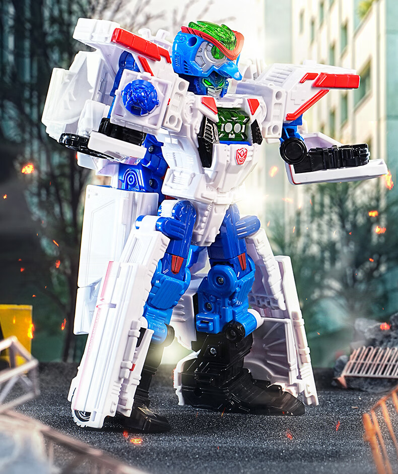 Kabao Car God Burning Beast Storm Toy Boys Children's Day Gift King Kong Transforming Robot Ice and Fire Giant Elite Edition 9