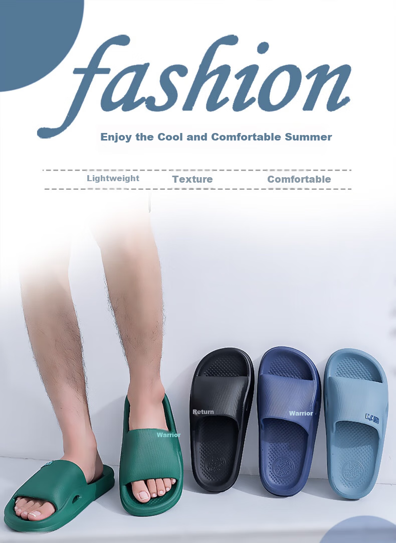 Huili Sports Fashion Slippers for Men, Versatile Indoor And Outdoor Soft Elastic Athletic Beach Sandals HL0183 Black Size 44 1