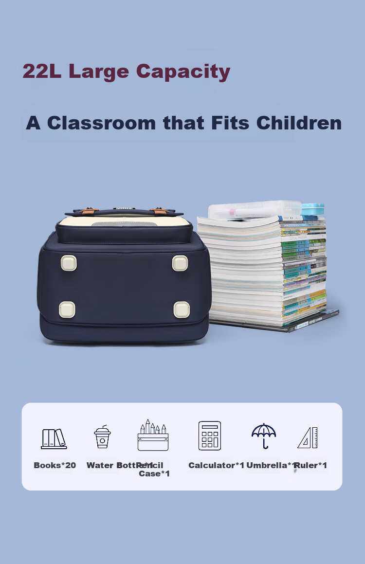 Dijiuchengbao Vnine City Schoolbag for Primary Students, Spine Protection And Load Reduction Backpack for Grades 1-3 Children's Schoolbag, Unisex Shoulder Bag 11