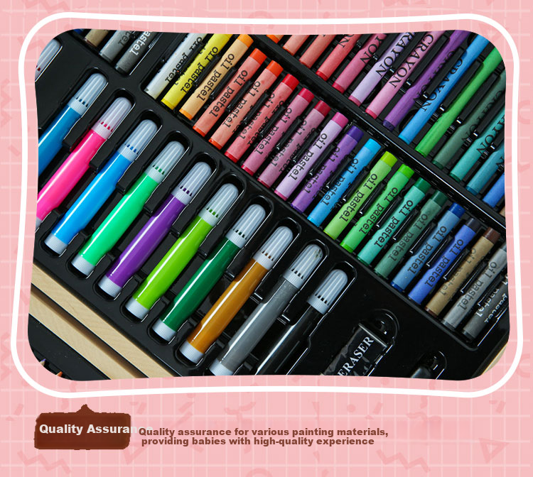 Ledi Children's Drawing Set for Boys And Girls, Educational Toys for Ages 3-6, Crayons And Watercolor Pens, Art Supplies, Birthday Gift 8