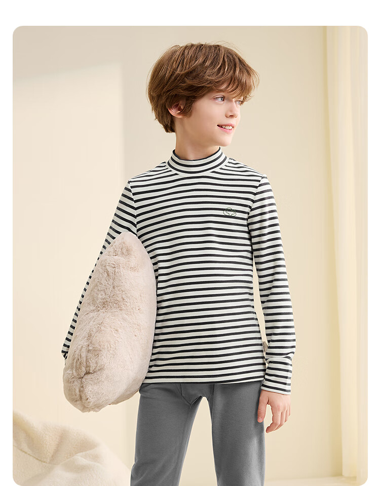 BALABALA balaOne Kids Base Layer Shirt Boys Girls Pajamas Thermal Wear Children's Clothing 2025 Autumn Winter 208425169206 19