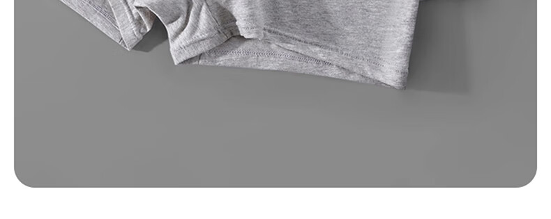 Jeanswest Men's Underwear, Pure Cotton Boxer Briefs, Comfortable Breathable Loose Athletic Shorts, 4 Pairs, 5XL, 160-190 Ji 2
