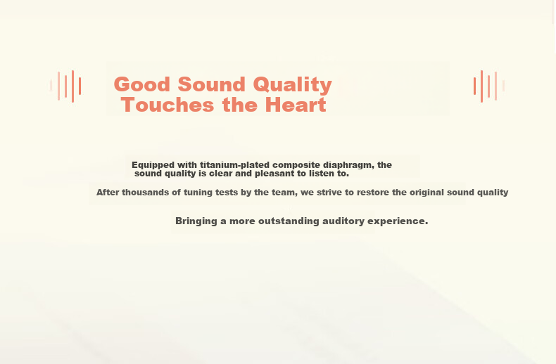 HP H10J True Wireless Bluetooth 5.4 ENC Calling Noise Reduction Semi-In Compact Music Earphones Compatible with Apple Huawei Xiaomi Phones for Gaming Entertainment And Office Use Sunset Orange 7