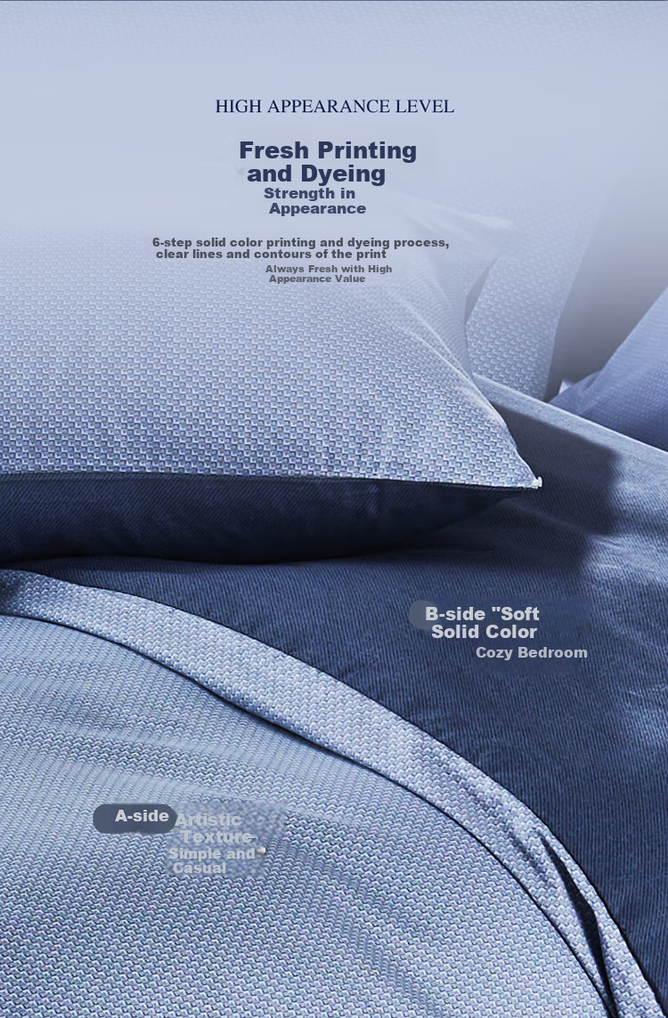 Fuanna Cotton Jacquard Duvet Cover 203x229cm Single/Double Size 6