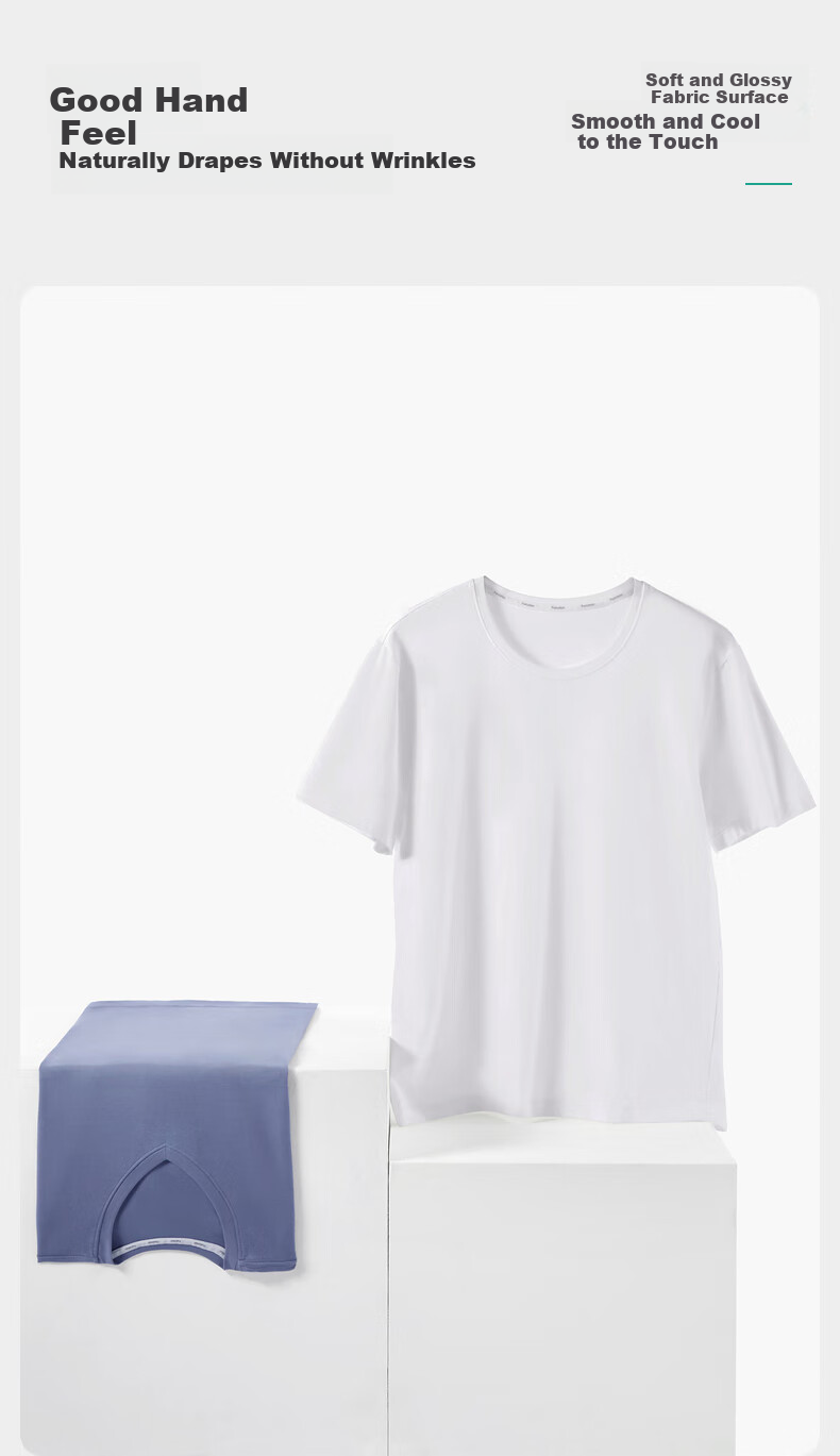 PurCotton Antibacterial Base Shirt Couple Unisex V-Neck T-Shirt Vest Camisole 3