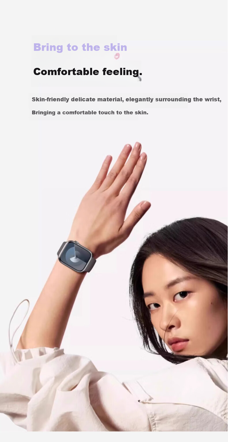 Mashi Compatible with Apple Watch Bands for Apple Watch/Ultra4/3/2/iWatch S12/11/10/9/8/7/6/SE, Sports Silicone Skin-Friendly Autumn And Winter Wristband 5
