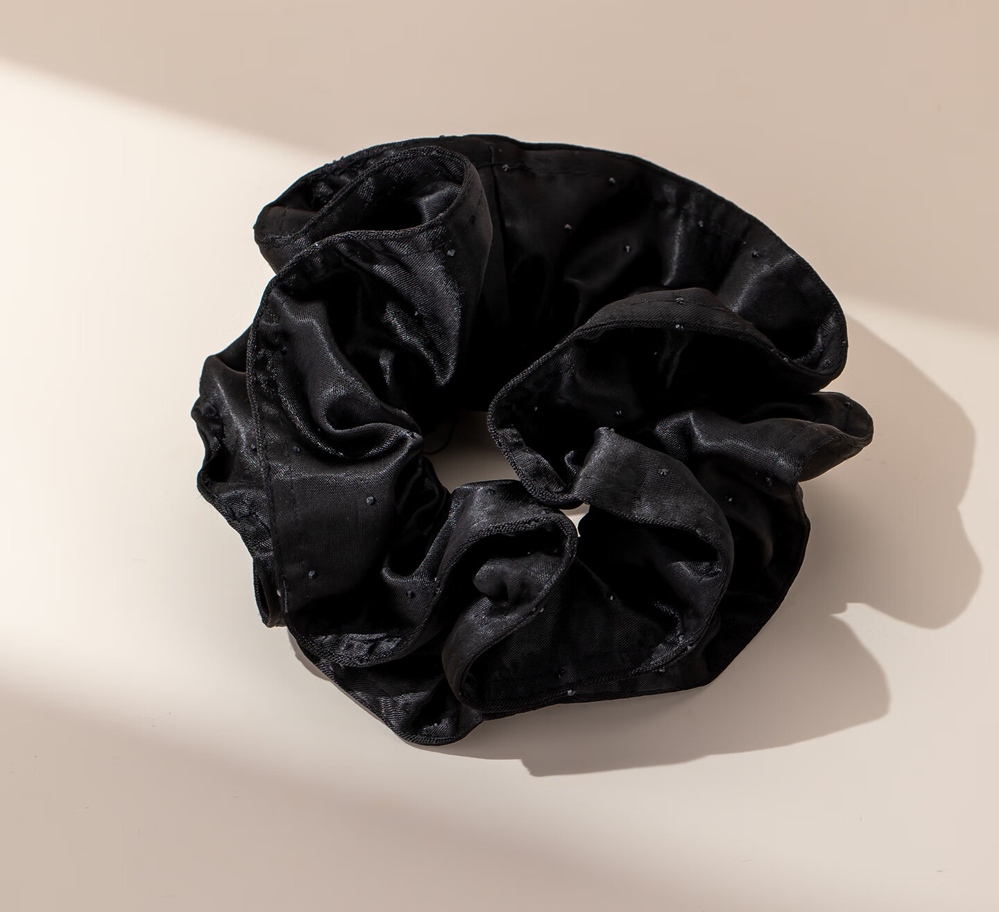 Qlady Elegant Black Hair Tie Rubber Band for Ponytail, Hair Accessory, 2026 New Style, High-End Feel, Mid-Autumn Festival Gift 3