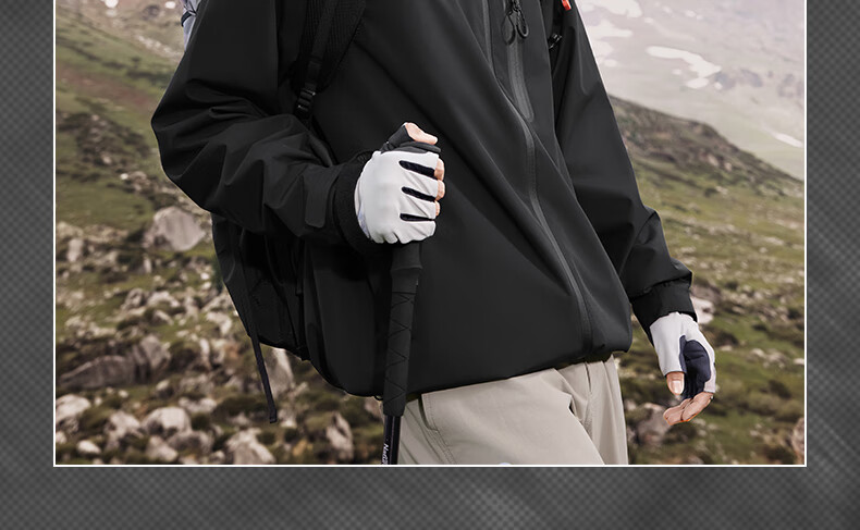 361° Pangolin Softshell Jacket Unisex Autumn Winter Sports Windproof Mountaineering Water-Repellent Coat 632533601-4 6