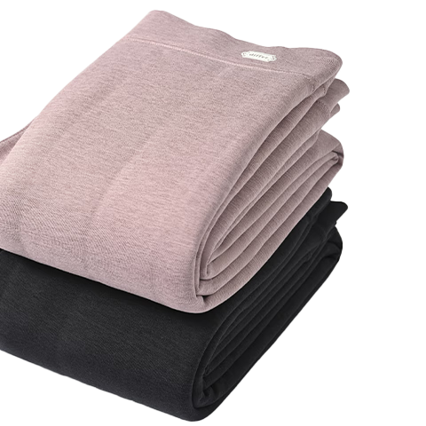 LangSha Women's Wool Thermal Pants Cotton Pants 2025 Autumn Winter New High Waist Fleece Lined Thickened Northeast Special Base Layer Pants