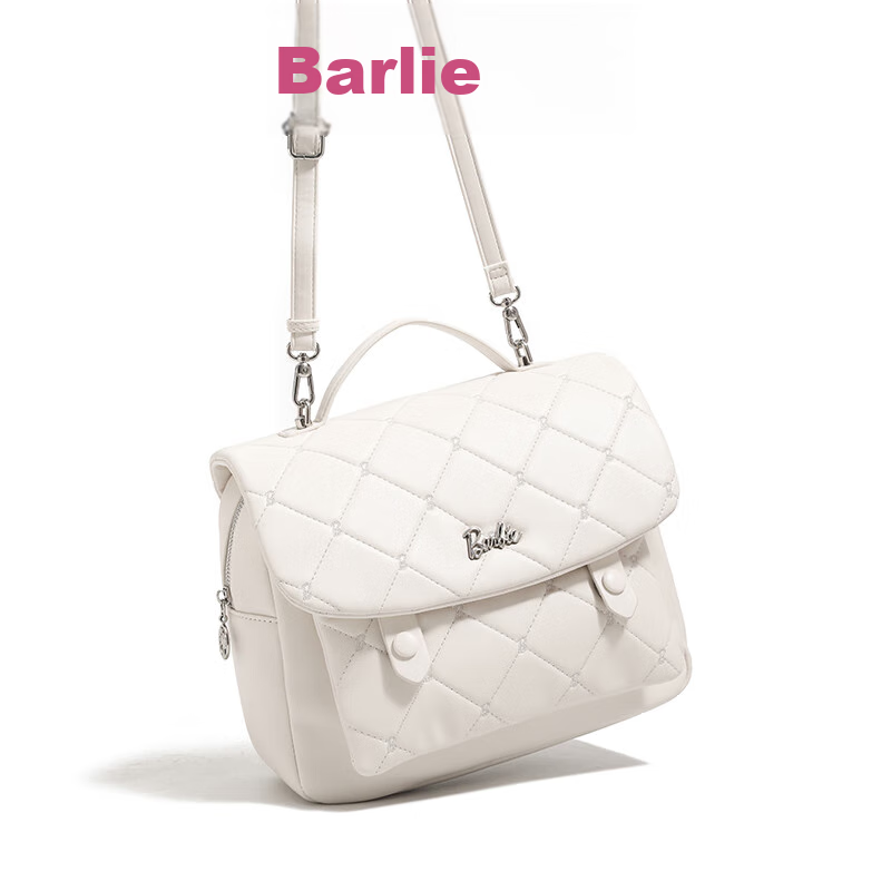 Barbie Ladies Backpack, 2026 New Diamond Pattern Commuter Laptop Bag for College Students, Valentine's Day And Birthday Gift